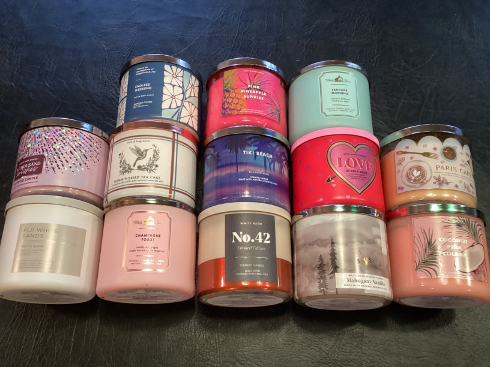 Bath and Body Works  3芯キャンドル セット　箱付き Amazon.co.jp: バス＆ボディー・ワークス ホワイトバーン 3芯