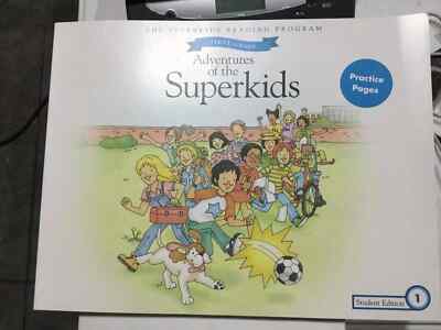 Adventures of the Superkids student edition 1 - First Grade NEW Book
