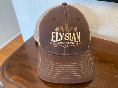 Elysian Brewing Space Dust Seattle craft beer snapback hat Trucker Mesh