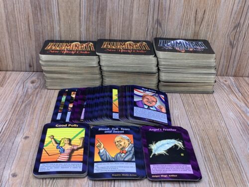 Illuminati: New World Order by Steve Jackson Games, 550 card Illuminati: New World Order by Steve Jackson Games, 550 card