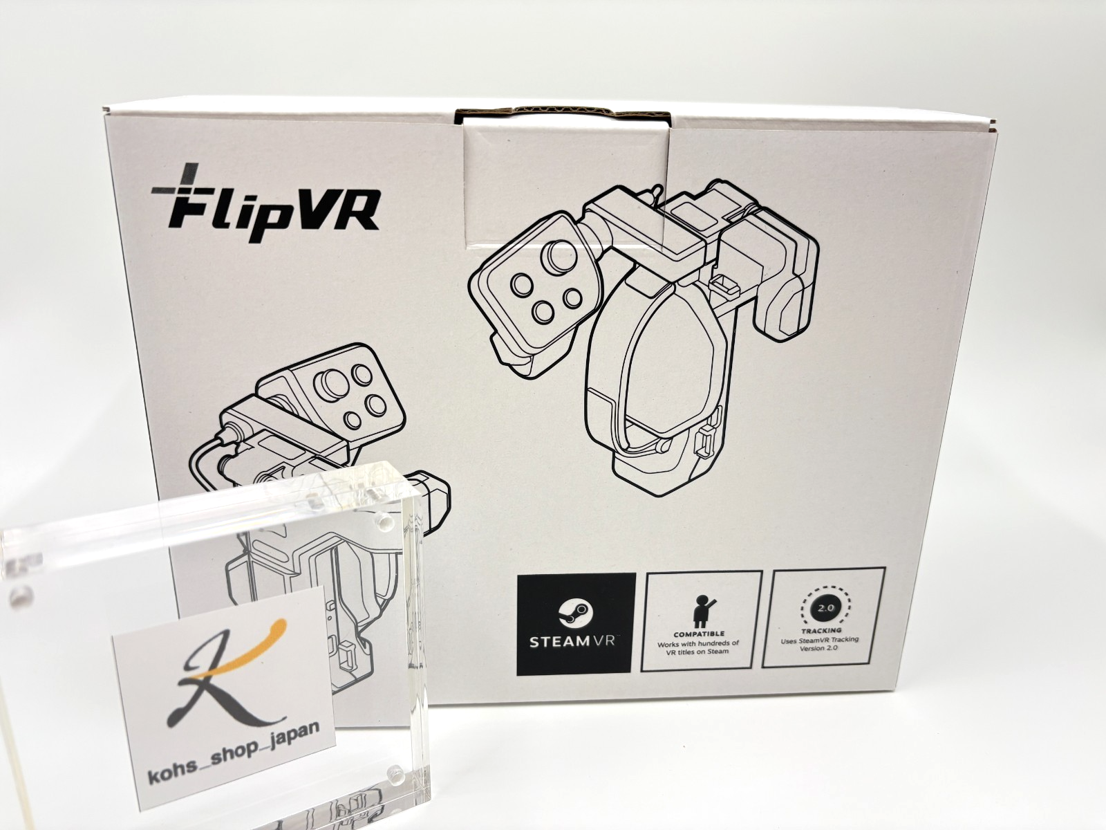 Shiftall FlipVR SteamVR compatible VR controller tracking