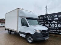2022 72 MERCEDES SPRINTER 315 CDI 2.0 150 BHP LWB L3 LUTON BOX TAIL LIFT 62K FSH