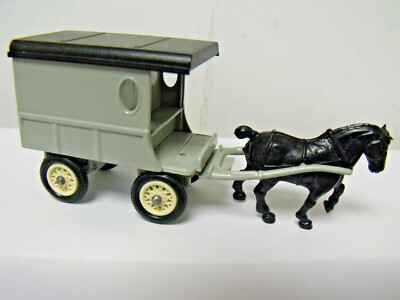LLEDO, DAYS GONE, #3, HORSE DRAWN DELIVERY VAN, GREY, SALESMAN'S SAMPLE,EXC COND