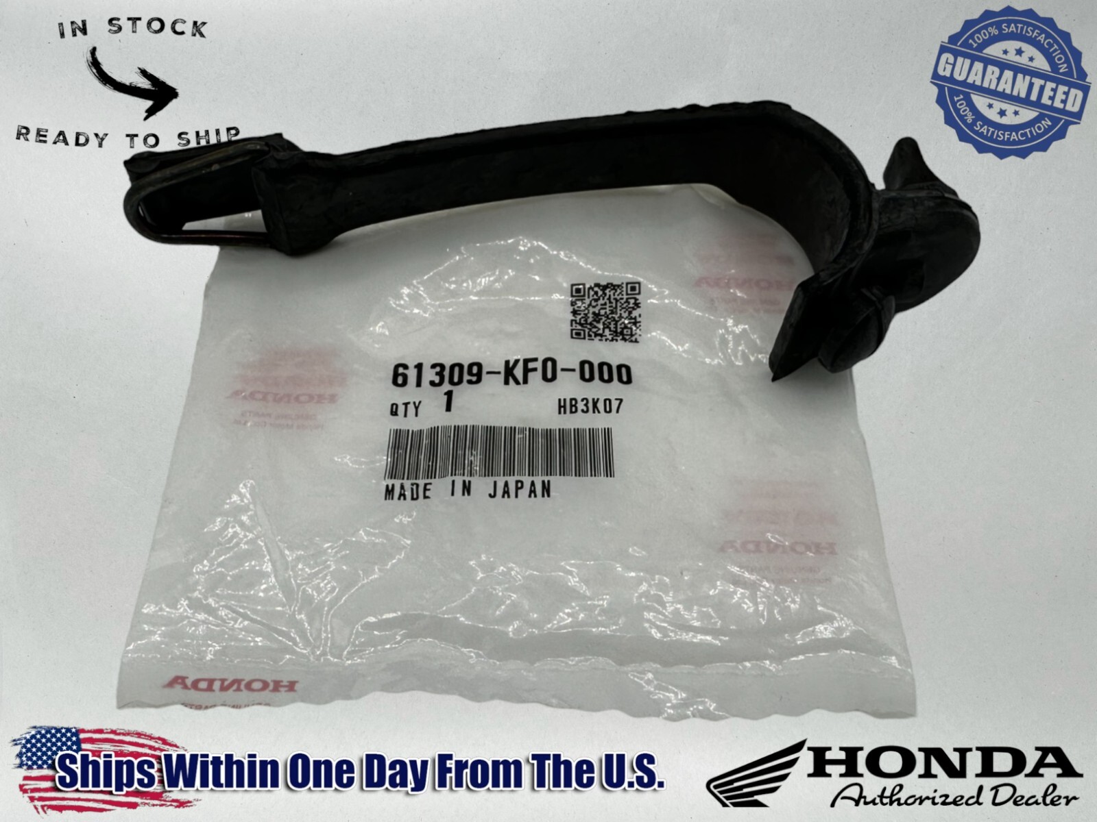 のの Honda Genuine OEM Authentic Headlight Case Band 61309-KF0