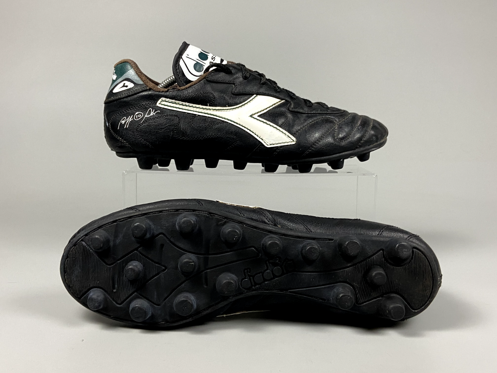 Rare Diadora Assist Roberto Baggio FG US 11.5 UK 11 EUR 45.5