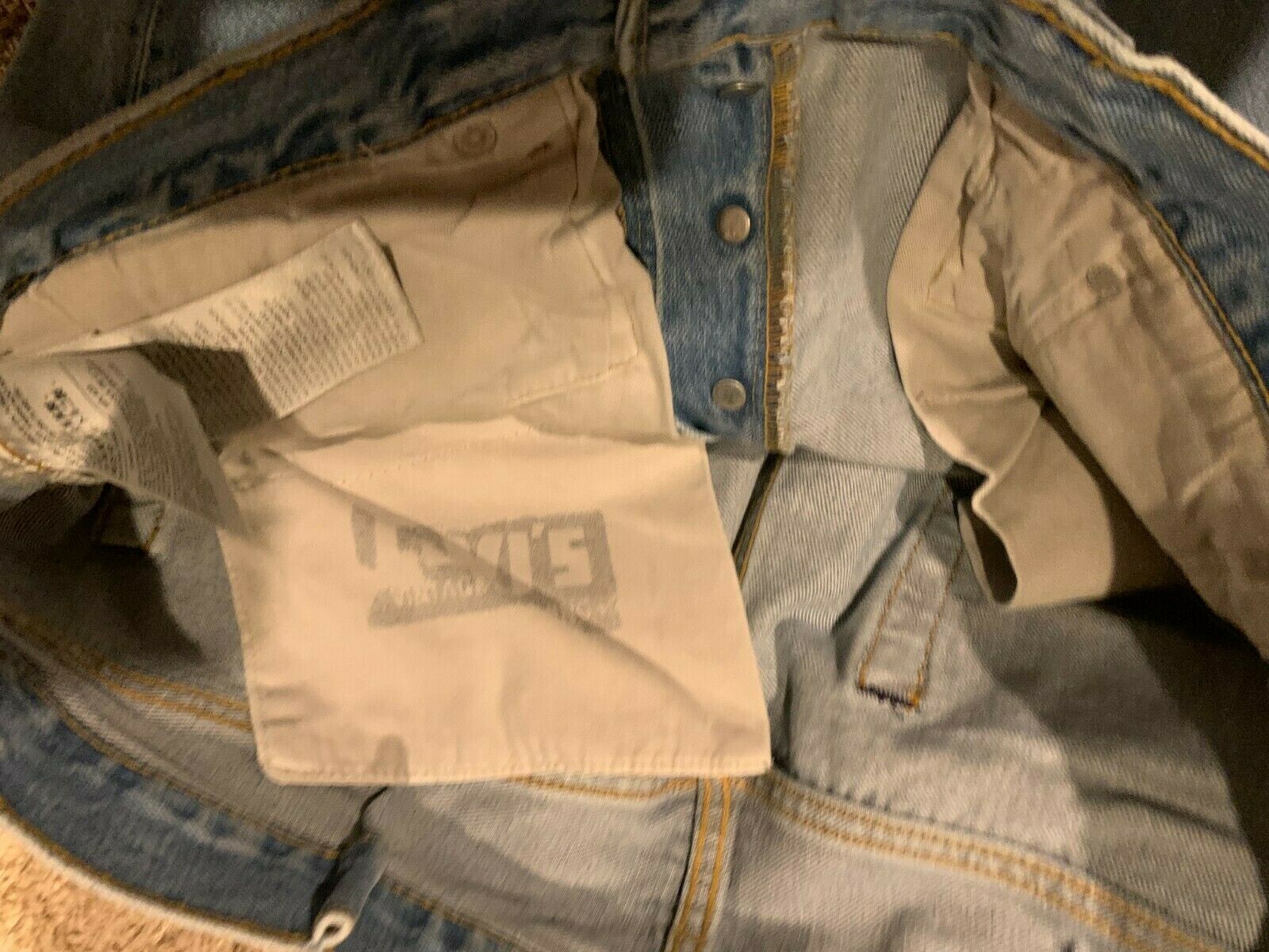 Pre-owned Levi's Levis Vintage Clothing Lvc 1984 501 Selvedge Jeans Double Good 34x32 Rt$295 In Blue