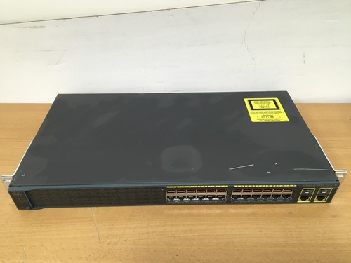 Cisco Catalyst 2960 SI 24-Port Ethernet Switch WS-C2960-24TC-S Managed Network