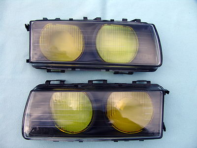 エルモ BMW E36 M3 GT YELLOW EURO ELLIPSOID HEADLIGHT LENSES
