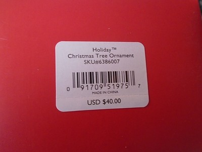 LENOX Christmas Tree Shaped Ornament Teddy Bear Gifts New $40.00 Topiary Like