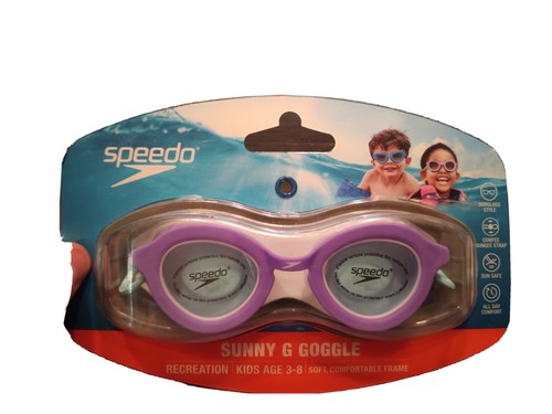Speedo Unisex-Child Swim Goggles Sunny G Ages 3-8, Purple | eBay