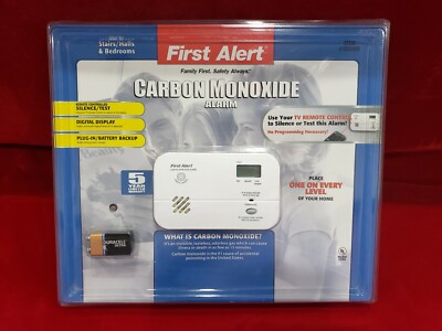 First Alert FCD4 Carbon Monoxide Alarm ( Brand New Sealed)