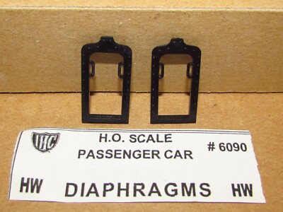 # 6090 IHC PASSENGER CAR DIAPHRAGMS 2/PACK HO  SCALE NEW, SOME OTHER BRANDS TOO