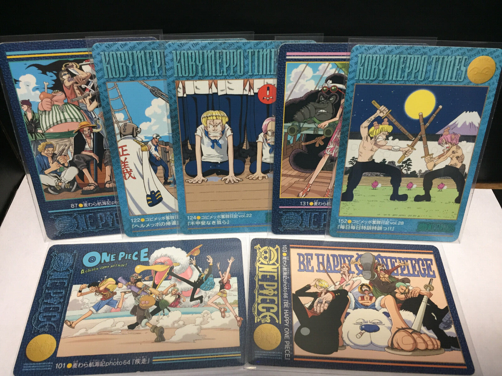 2001 Bandai Japanese One Piece Carddass Visual Adventure 2001 Bandai Japanese One Piece Carddass Visual Adventure