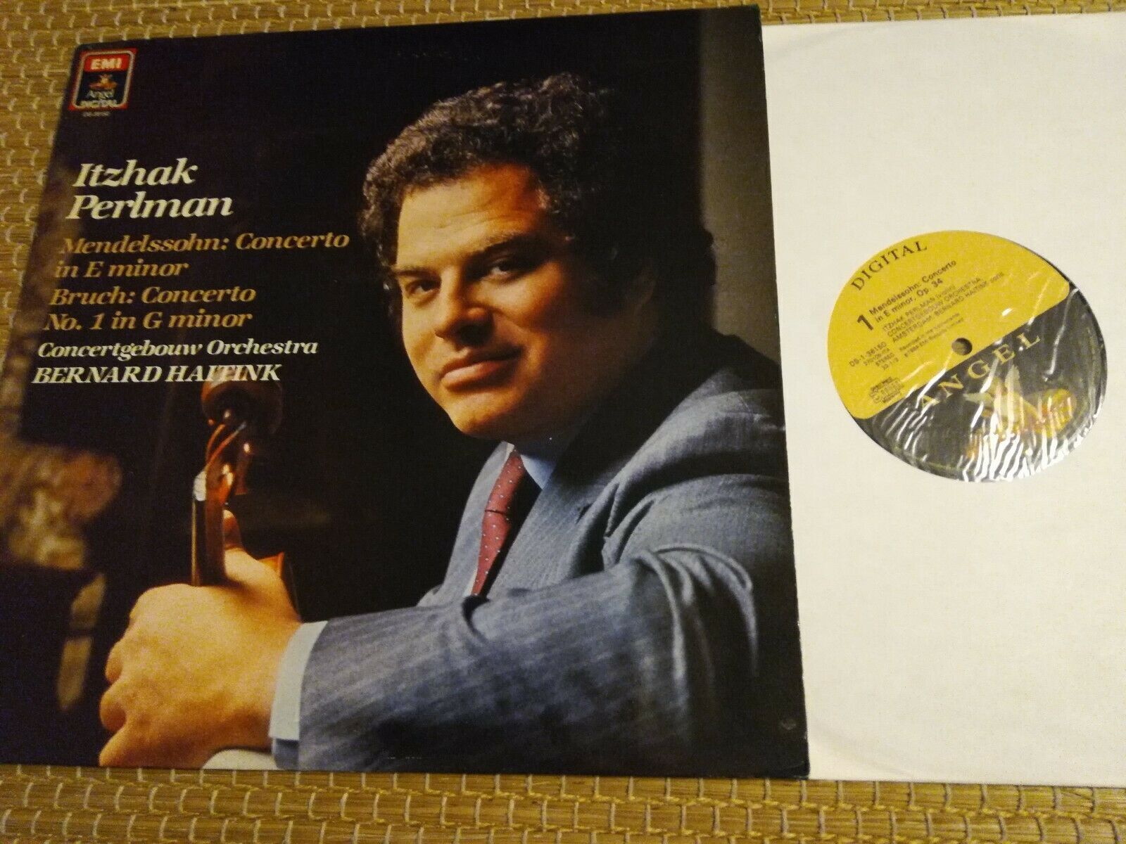 4 lps ITZHAK PERLMAN MENDELSSOHN BRUCH/Korngold,Conus 4 lps ITZHAK PERLMAN MENDELSSOHN BRUCH/Korngold,Conus