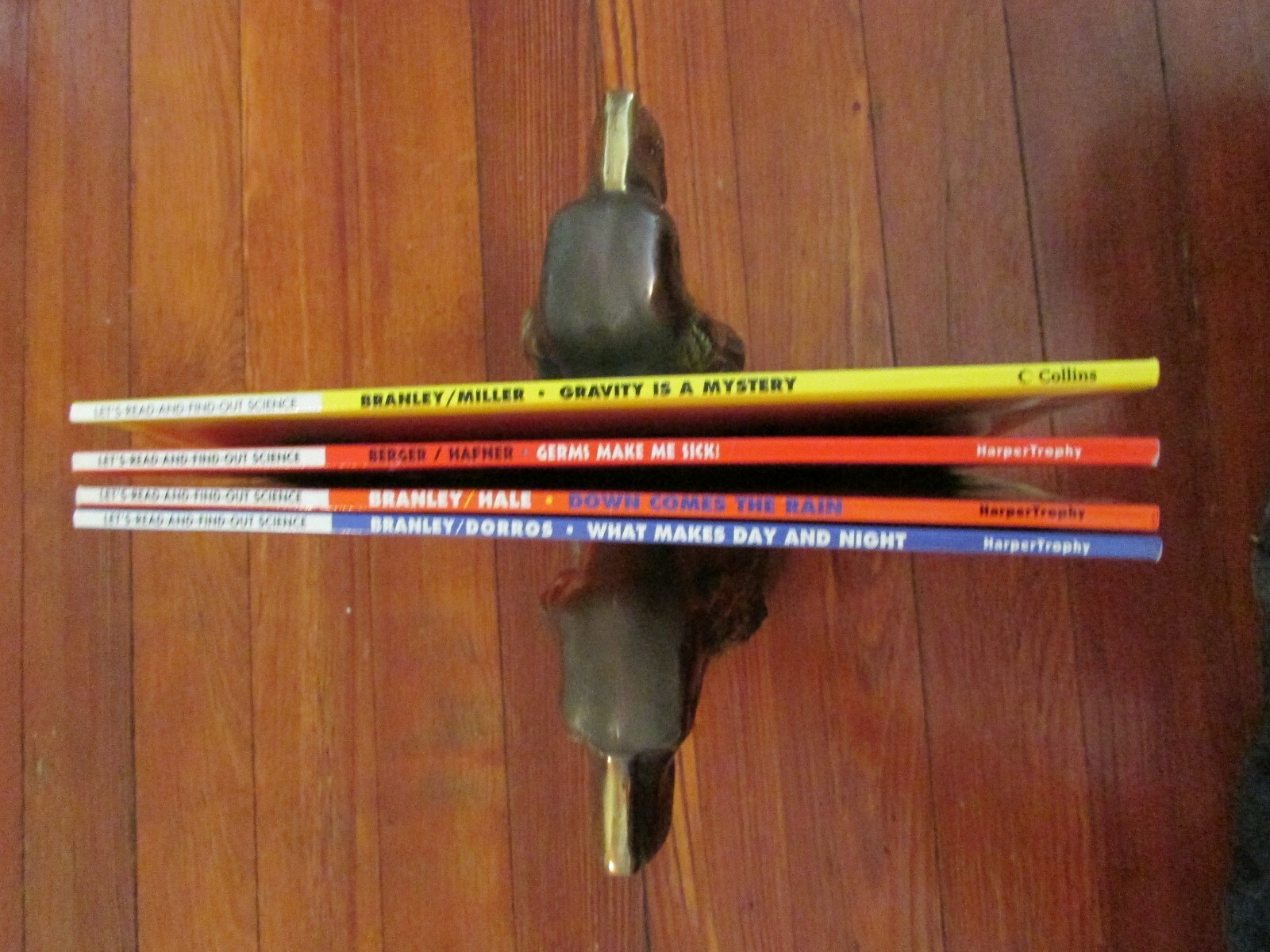 LET'S READ AND FIND OUT SCIENCE, 4 BOOK LOT, FREE SHIPPING