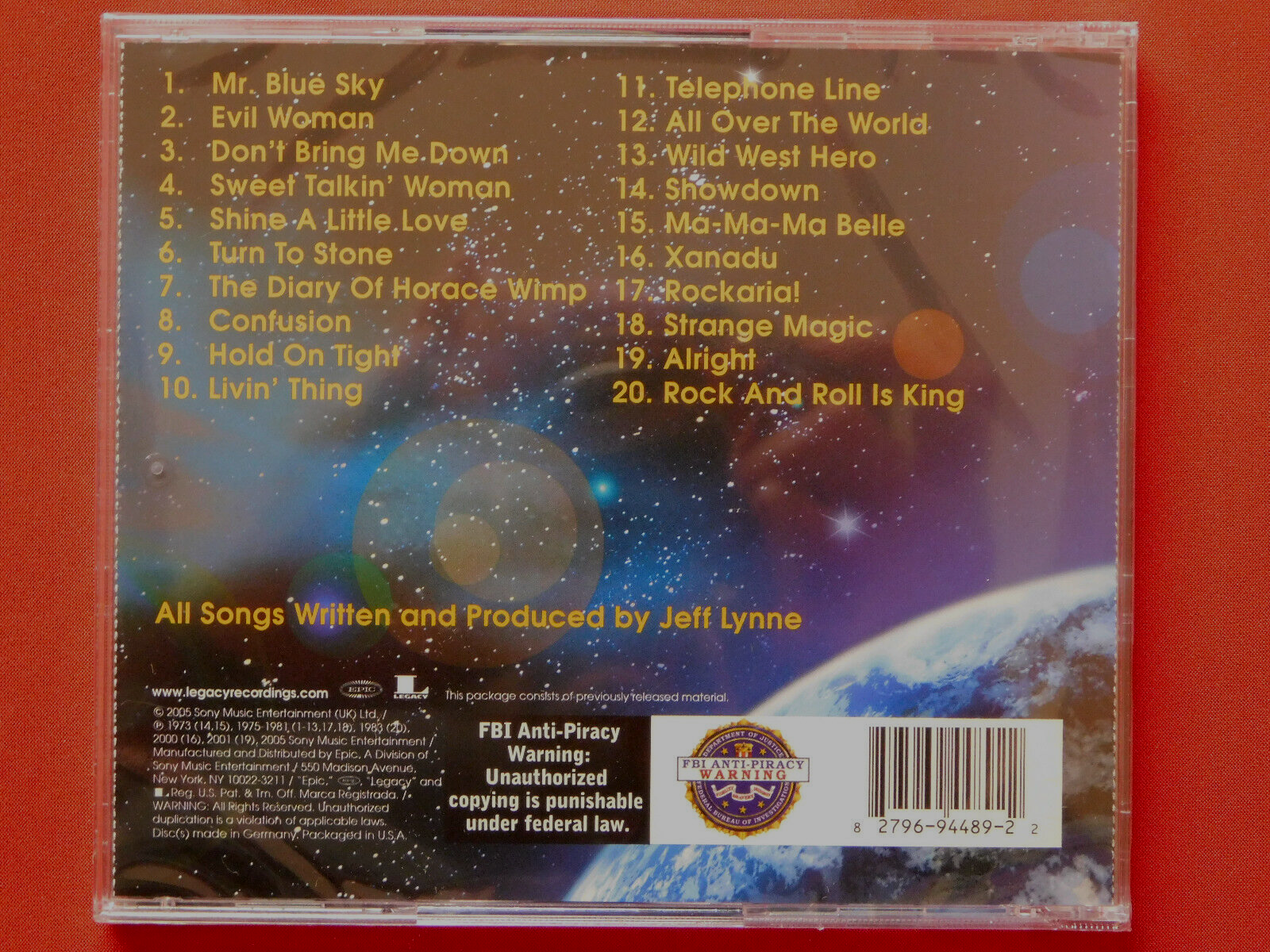 ELO Electric Light Orchestra Very Best CD New Sealed Evil Woman Hold on Tight 