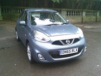 2015 Nissan Micra 1.2 Acenta 5dr HATCHBACK Petrol Manual