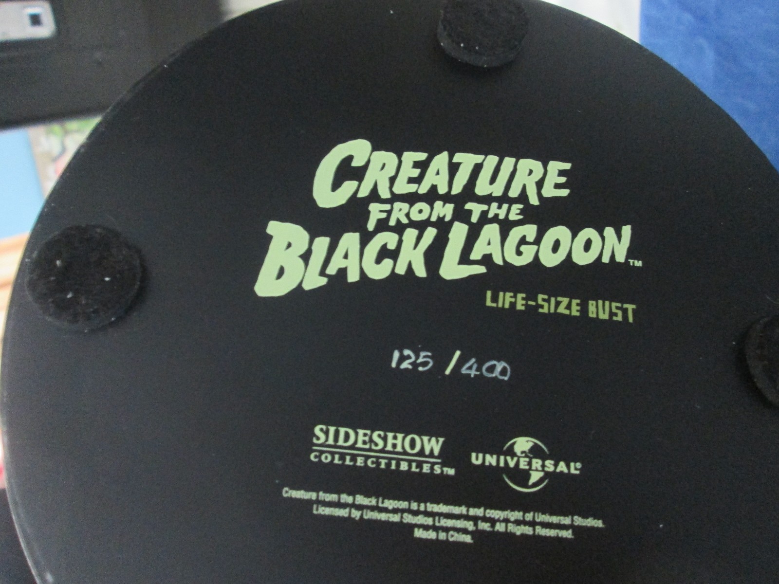Sideshow Creature from the Black Lagoon Lifesize Bust Low 125/400 New Universal