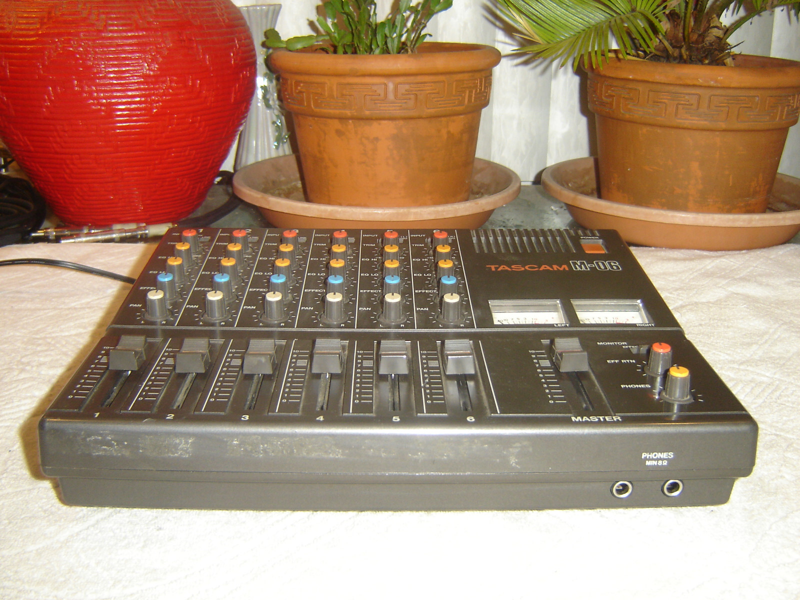 TASCAM M-06 DJミキサー Tascam M-06 6 Channel Stereo Analog Mixer Vintage | eBay
