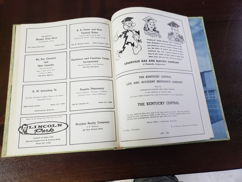 Muhammad Ali Cassius Clay High School Yearbook 1959 Rare Boxing High Grade  ???