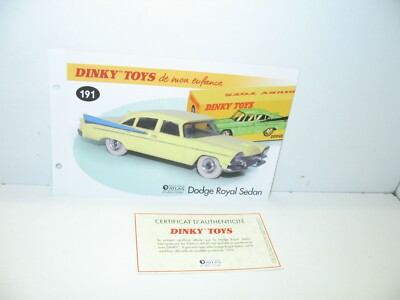 191 DODGE ROYAL SEDAN REPRO BOX DINKY n