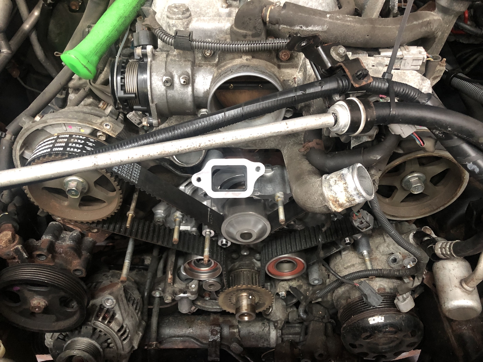 NEW LEXUS GX470 03 04 ALL OEM COMPLETE WATER PUMP TIMING BELT KIT