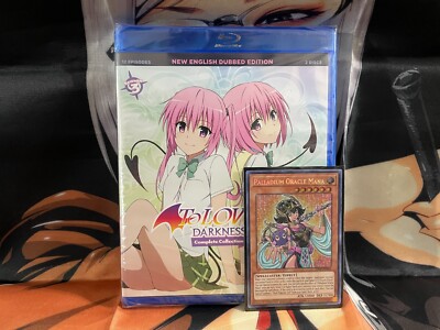 To Love Ru Season 3 Anime Blu-Ray +Yu-Gi-Oh Card