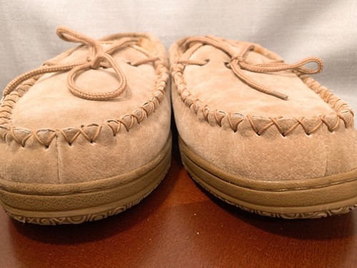 Old Friend Suede Leather Casual Dress Insulated Moccasin Loafers Used 9 5E