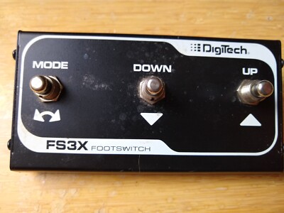 Digitech FS3X 3 Function Footswitch for JamMan Looper