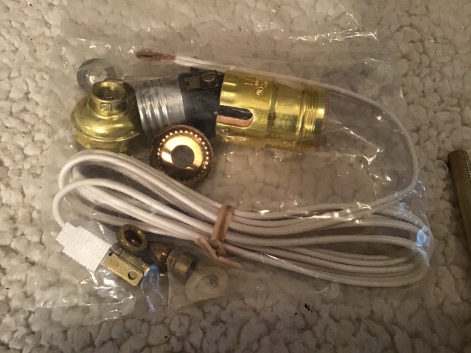 Table Lamp Wiring Kit W/ 9