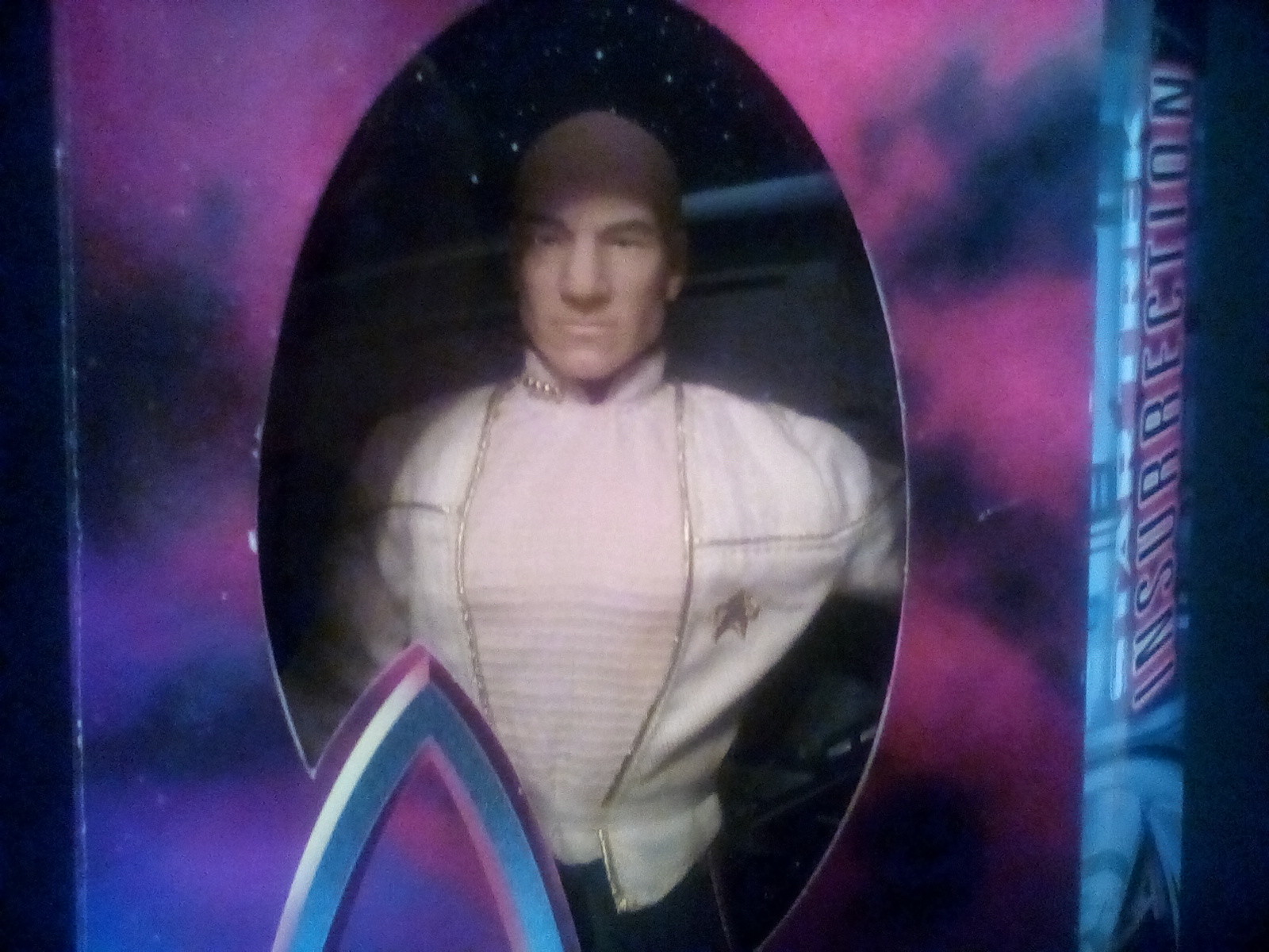 vintage star trek jean luc picard 12 inch 1998 as seen in insurrection the movie