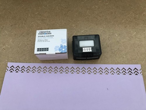 NIB Creative Memories CHEVRON Border Maker Cartridge