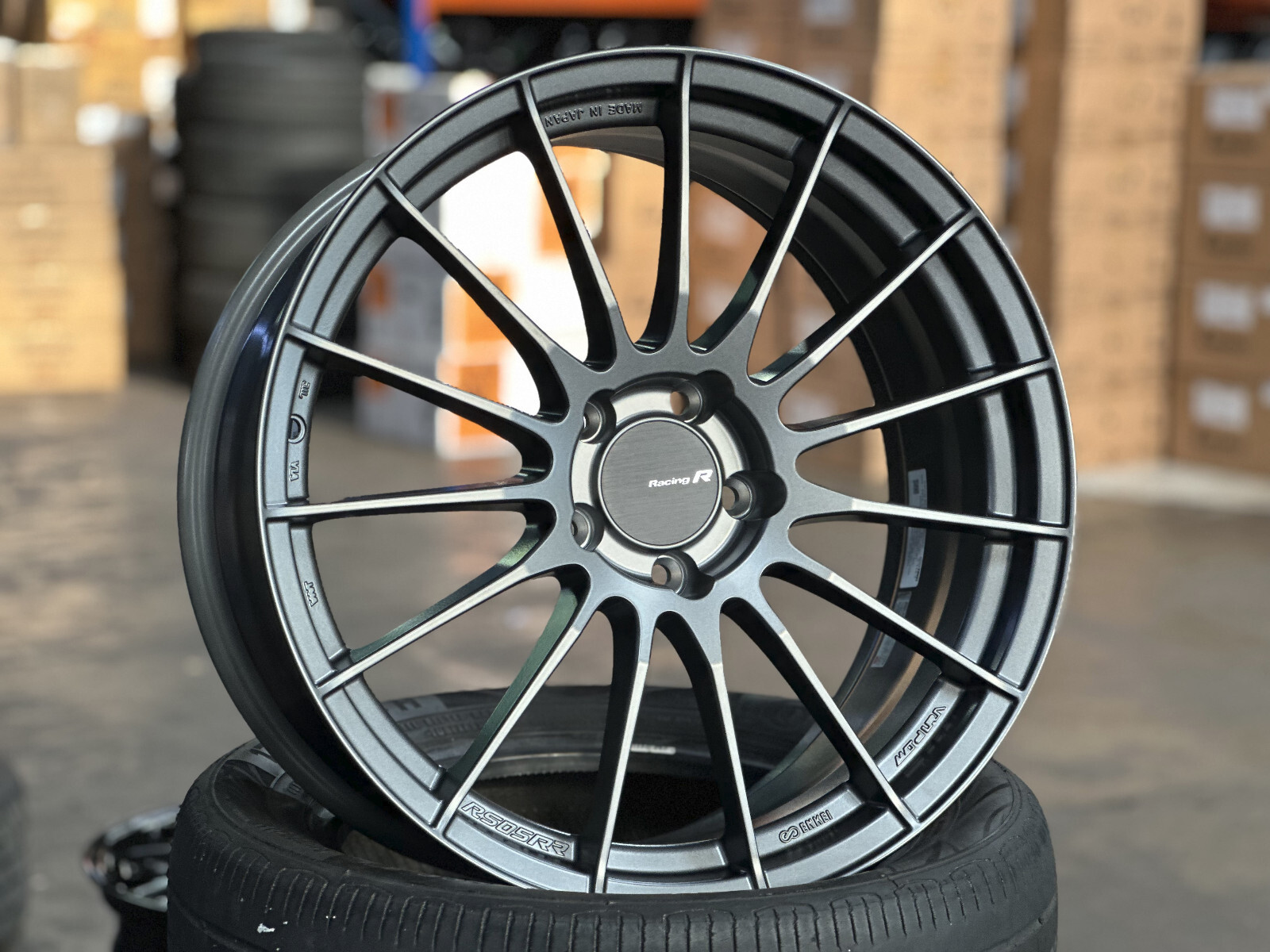 New 19x8.5 ENKEI RS05RR JAPAN (4 Wheel) 5x114.3 fit HONDA