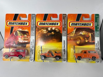 Matchbox Ford F-100 Panel Delivery (x2) Ridge Raider Lot of 3 HW7