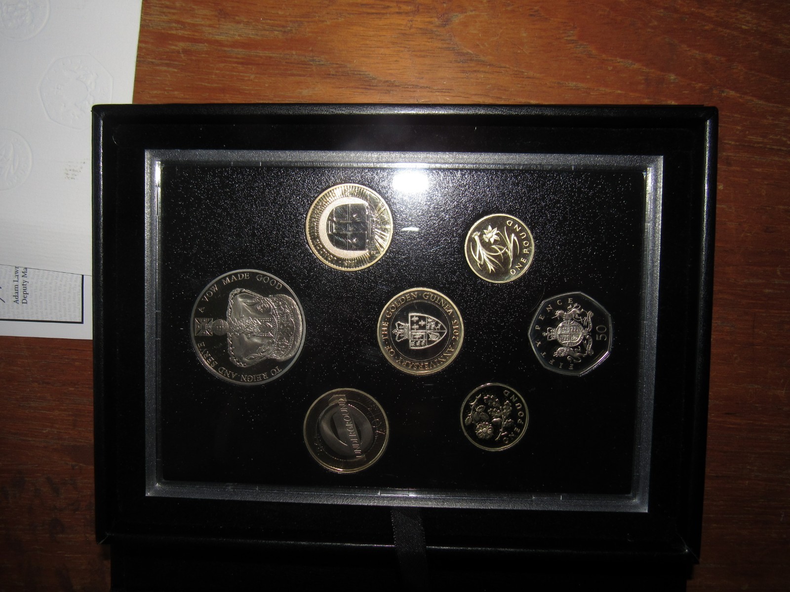 2013 UK Royal Mint 7 Coin Proof Commemorative Edition Set