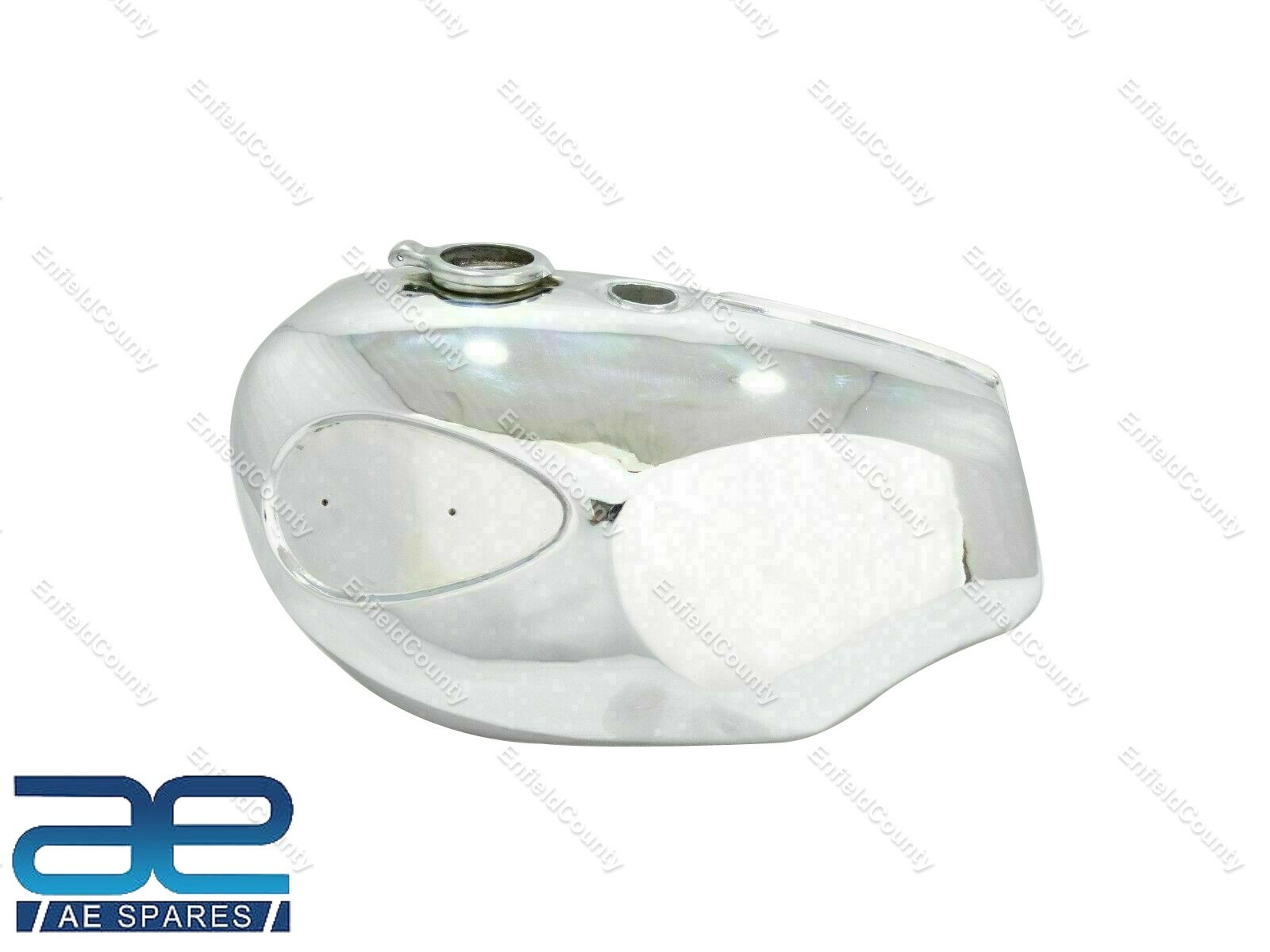 For BSA A65 Spitfire Firebird Aluminum Alloy Petrol Fuel Tank Polished 