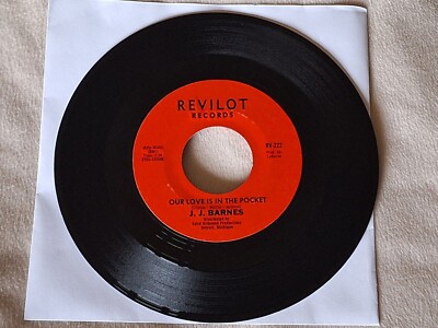 Northern Soul: J. J. Barnes OUR LOVE IS IN THE POCKET 7'' **VG++ Audio** JJ Wigan