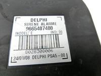 Citroen C6 05-11 Alarmanlage Alarm Summer Sirene Citroen C6 05-11 01.05.2005 9665407480 gebraucht Vorschau 5