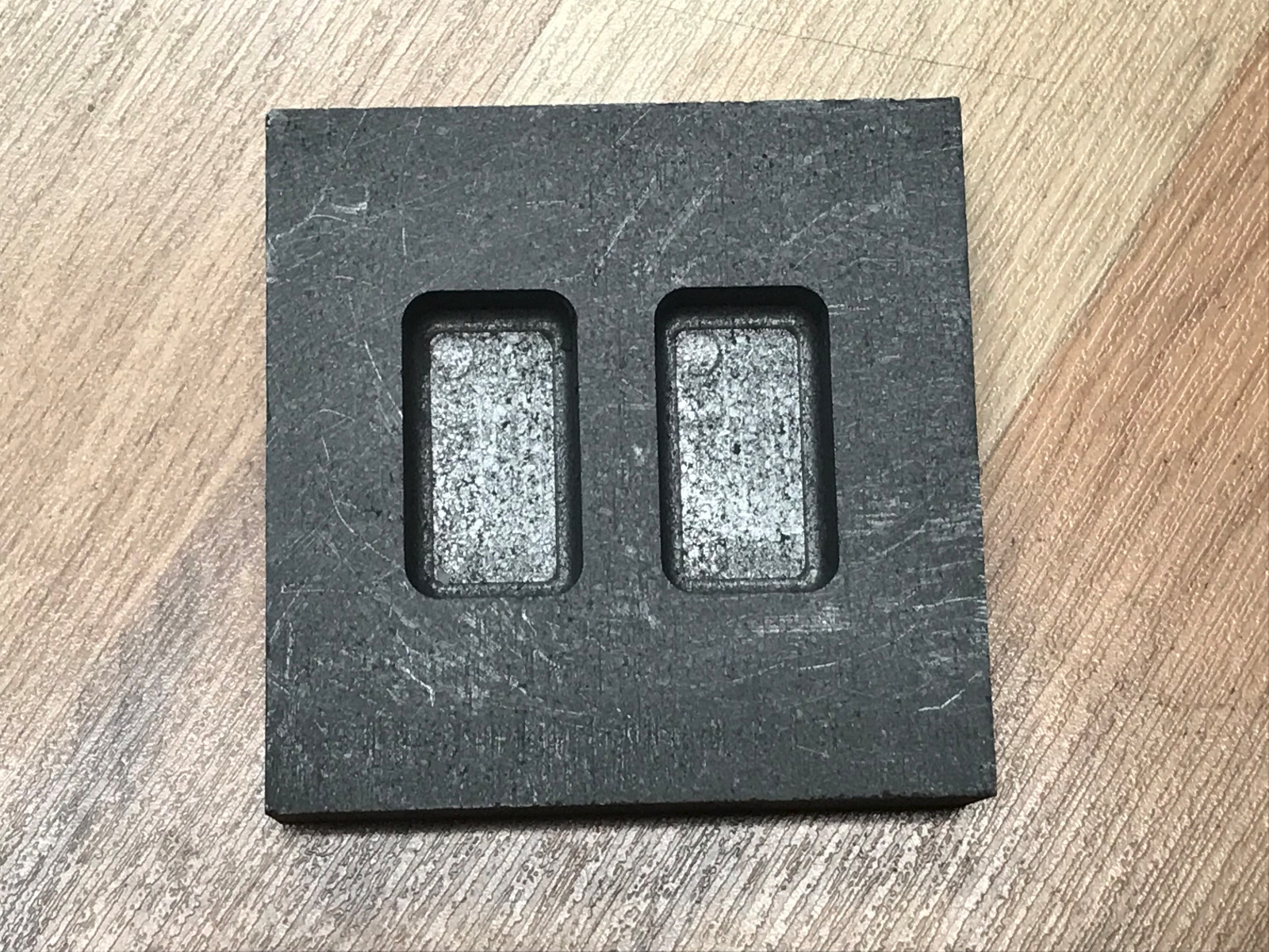 1 oz Loaf Bar - Silver Graphite Ingot Mold - Loaf Bar - Casting Melting Refining