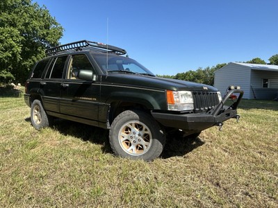 1996 Jeep Grand Cherokee Green 4WD Automatic LIMITED