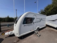 SWIFT SPRITE ALPINE 4 2019 MODEL 4 BERTH COMPACT FIXED BED TOURING CARAVAN 