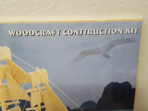 European Sailing Boat Woodcraft Construction Kit New Sealed