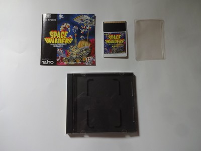 SPACE INVADERS NEC PC ENGINE PCE TAITO 1995 TPO2008 Hu Card NTSC-J From Japan