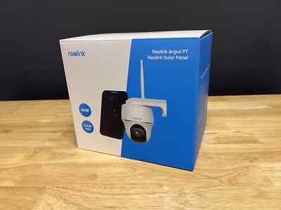 Reolink Rechargeable Battery Wifi Security Camera Argus PT&Solar Panel