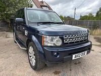 2012 Land Rover Discovery 3.0 SDV6 255 HSE 5dr Auto Repairs / Spares  ESTATE Die