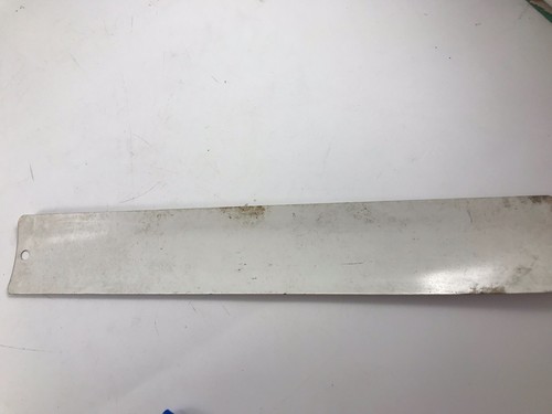 VINTAGE CHRISTMAS PROMOTIONAL METAL RULER BROWN MILLING GALLATIN TENNESSEE