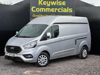 2022 Ford Transit Custom 2.0 EcoBlue 130ps High Roof Limited Van PANEL VAN DIESE