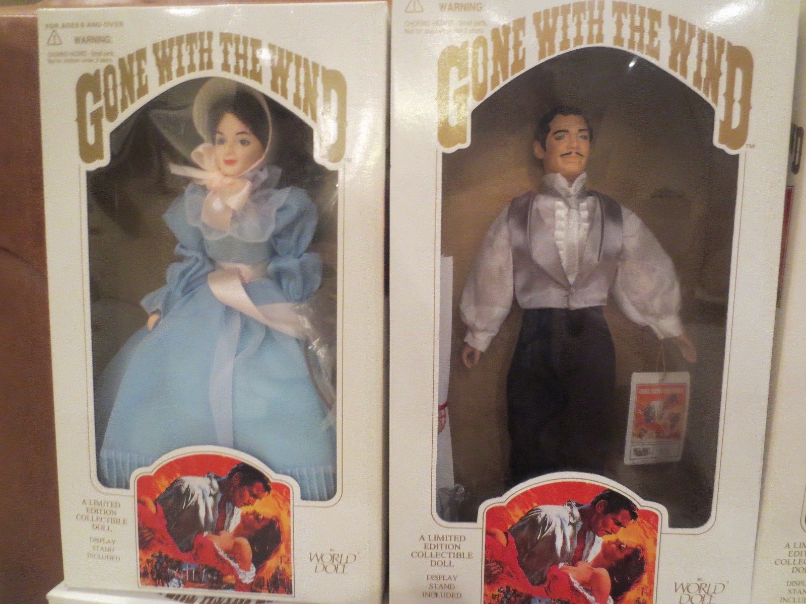 GONE WITH THE WIND 8 dolls World Dolls New 1989 Mint Cond.Boxed NRFB Mint