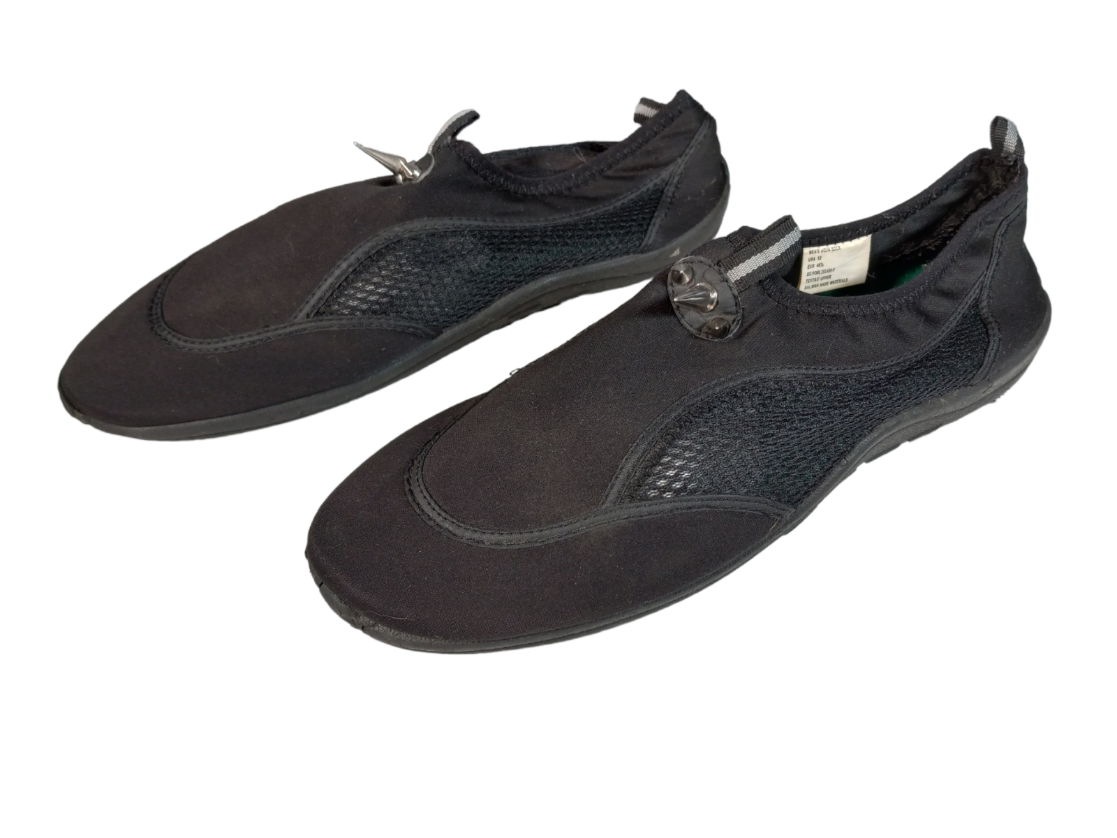Water Shoes Mens Us Size 12 Eur Size 46.5 (black)