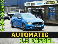 2015 Mercedes-Benz A CLASS A180 [1.5] CDI Sport 5dr Auto HATCHBACK Diesel Automa
